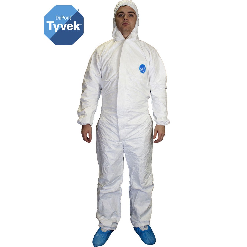 Tyvek 500 Xpert Coverall Type 5B/6B Hooded WorkWear Experts